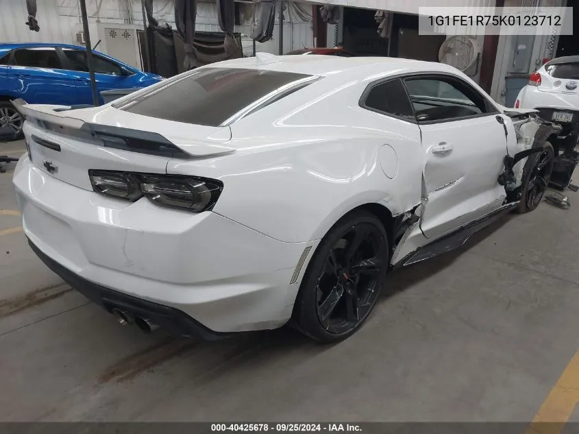 2019 Chevrolet Camaro 1Ss VIN: 1G1FE1R75K0123712 Lot: 40425678