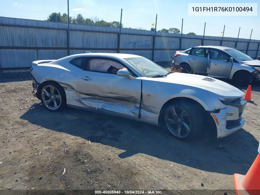 1G1FH1R76K0100494 2019 Chevrolet Camaro 2Ss