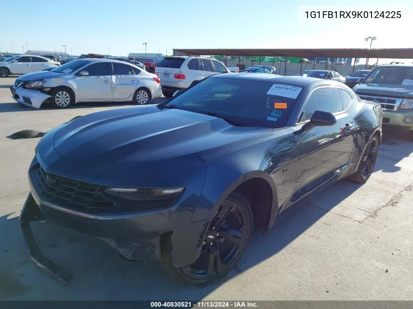 2019 Chevrolet Camaro 1Lt VIN: 1G1FB1RX9K0124225 Lot: 40830521