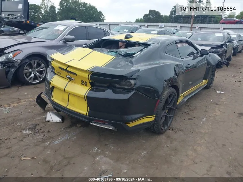 2020 Chevrolet Camaro Rwd 2Ss VIN: 1G1FH1R71L0105684 Lot: 40383796