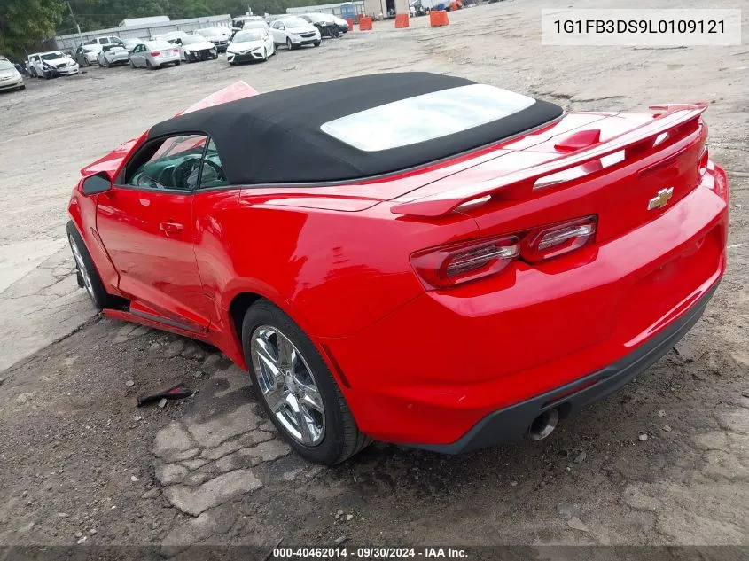 2020 Chevrolet Camaro Ls/Lt VIN: 1G1FB3DS9L0109121 Lot: 40462014