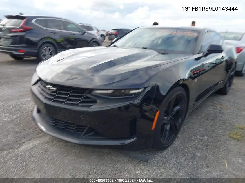 2020 Chevrolet Camaro Ls/Lt VIN: 1G1FB1RS9L0143444 Lot: 40503962