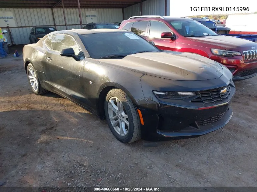 2020 Chevrolet Camaro Rwd 1Ls VIN: 1G1FB1RX9L0145996 Lot: 40668660