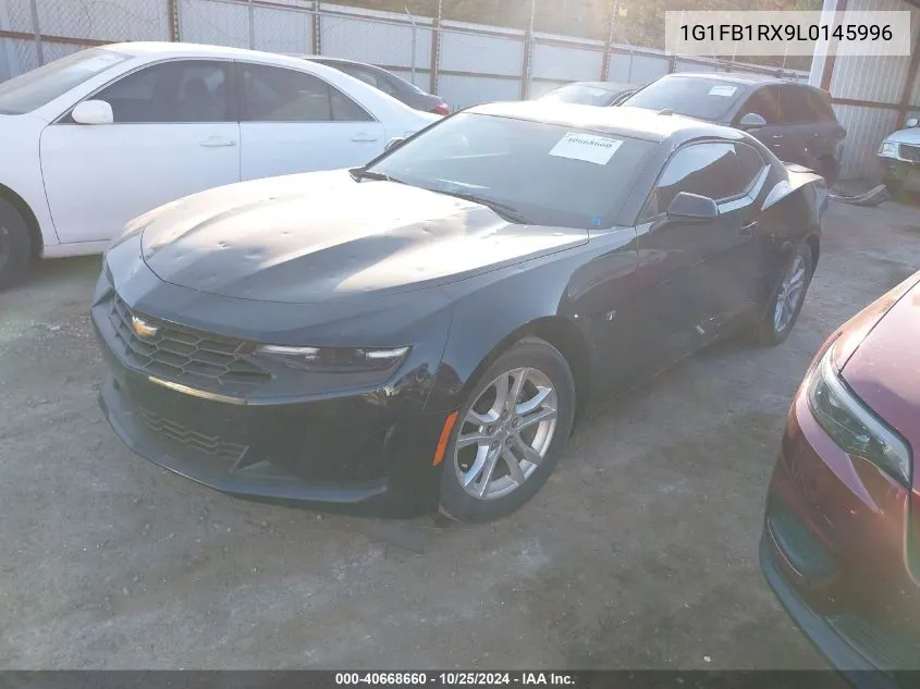 2020 Chevrolet Camaro Rwd 1Ls VIN: 1G1FB1RX9L0145996 Lot: 40668660