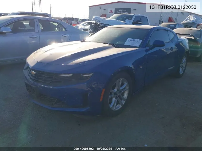 2020 Chevrolet Camaro Rwd 1Ls VIN: 1G1FB1RXXL0122050 Lot: 40695892