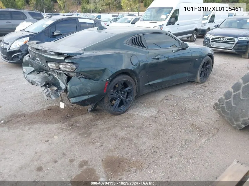 2020 Chevrolet Camaro Rwd 2Ss VIN: 1G1FG1R7XL0105461 Lot: 40704195