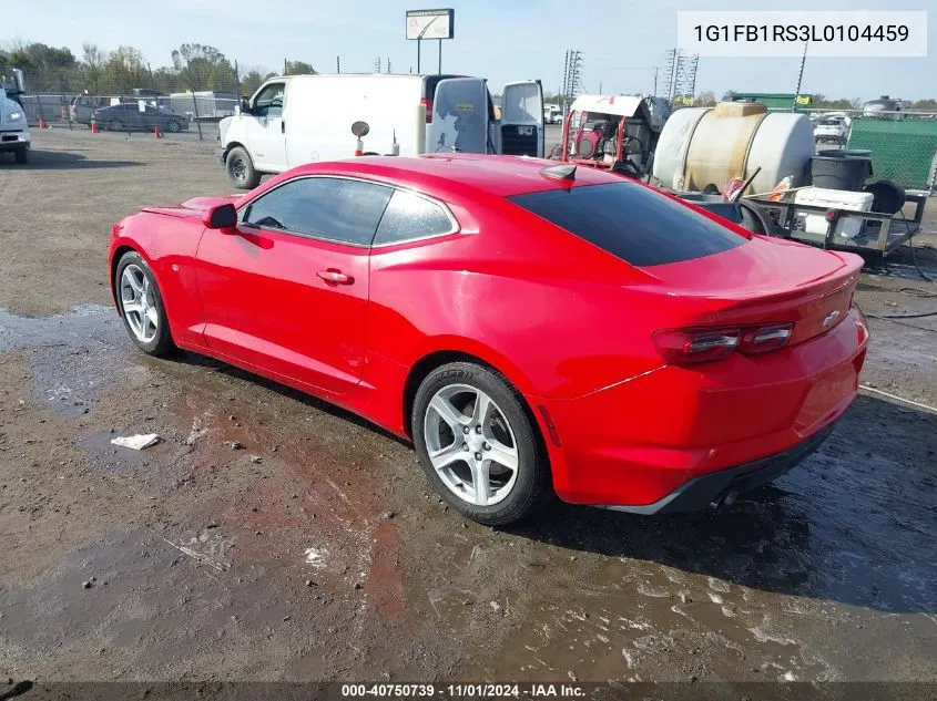 2020 Chevrolet Camaro Rwd 1Lt VIN: 1G1FB1RS3L0104459 Lot: 40750739