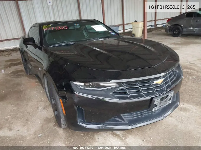 2020 Chevrolet Camaro Rwd 1Lt VIN: 1G1FB1RXXL0131265 Lot: 40771310