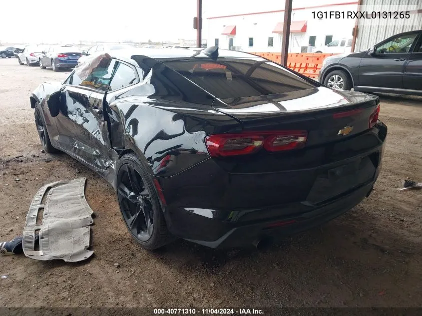 2020 Chevrolet Camaro Rwd 1Lt VIN: 1G1FB1RXXL0131265 Lot: 40771310