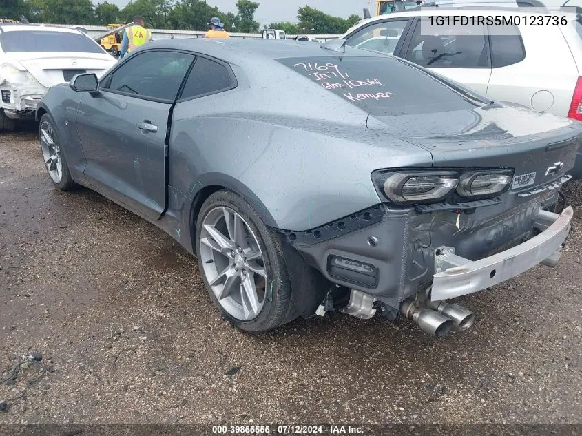 1G1FD1RS5M0123736 2021 Chevrolet Camaro Rwd 2Lt