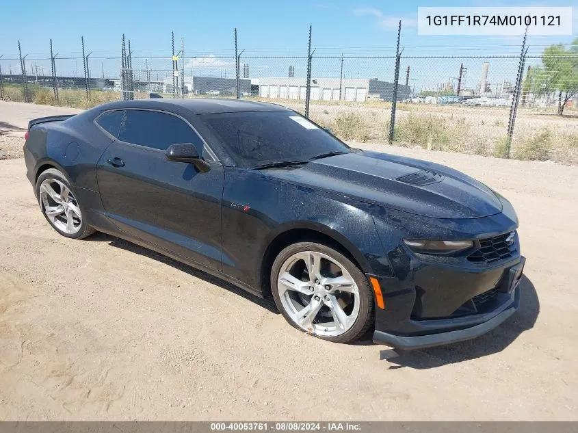 1G1FF1R74M0101121 2021 Chevrolet Camaro Rwd Lt1