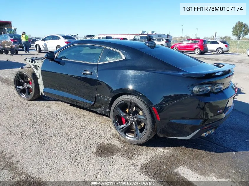 2021 Chevrolet Camaro Rwd 2Ss VIN: 1G1FH1R78M0107174 Lot: 40762197