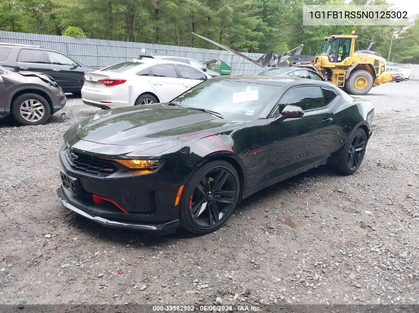 2022 Chevrolet Camaro Rwd 1Lt VIN: 1G1FB1RS5N0125302 Lot: 39552982