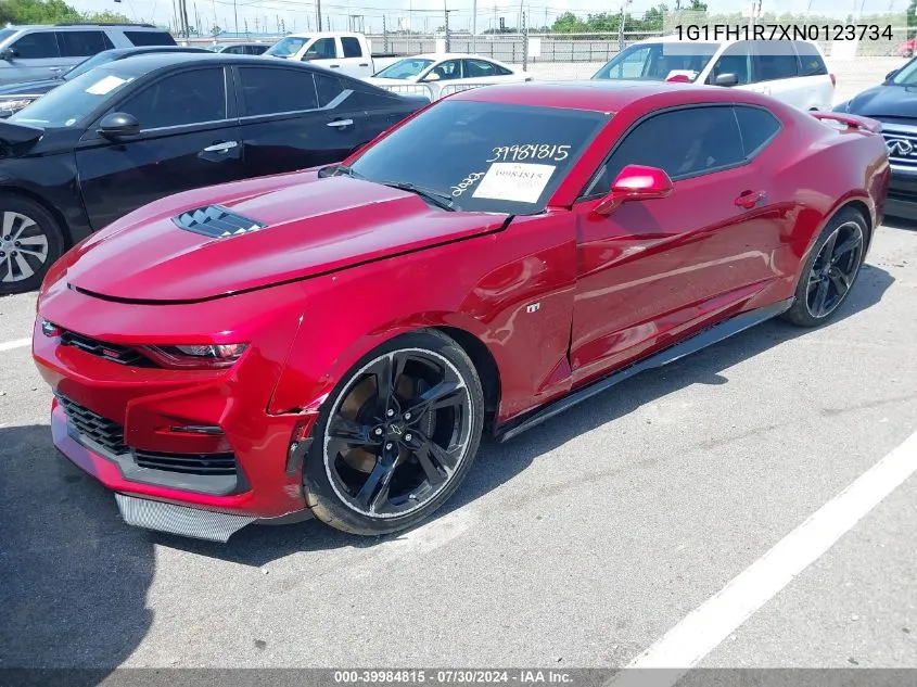 2022 Chevrolet Camaro Rwd 2Ss VIN: 1G1FH1R7XN0123734 Lot: 39984815