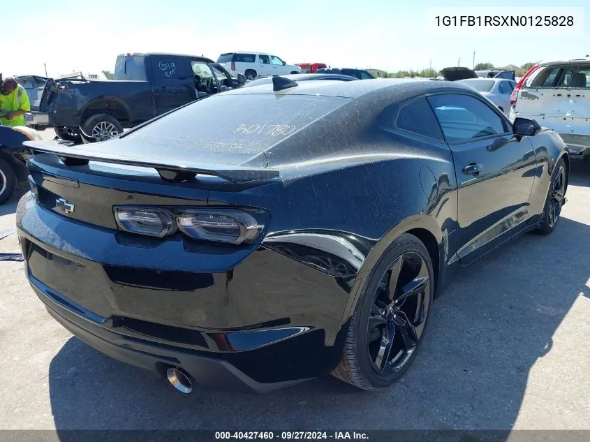 2022 Chevrolet Camaro Rwd 1Lt VIN: 1G1FB1RSXN0125828 Lot: 40427460