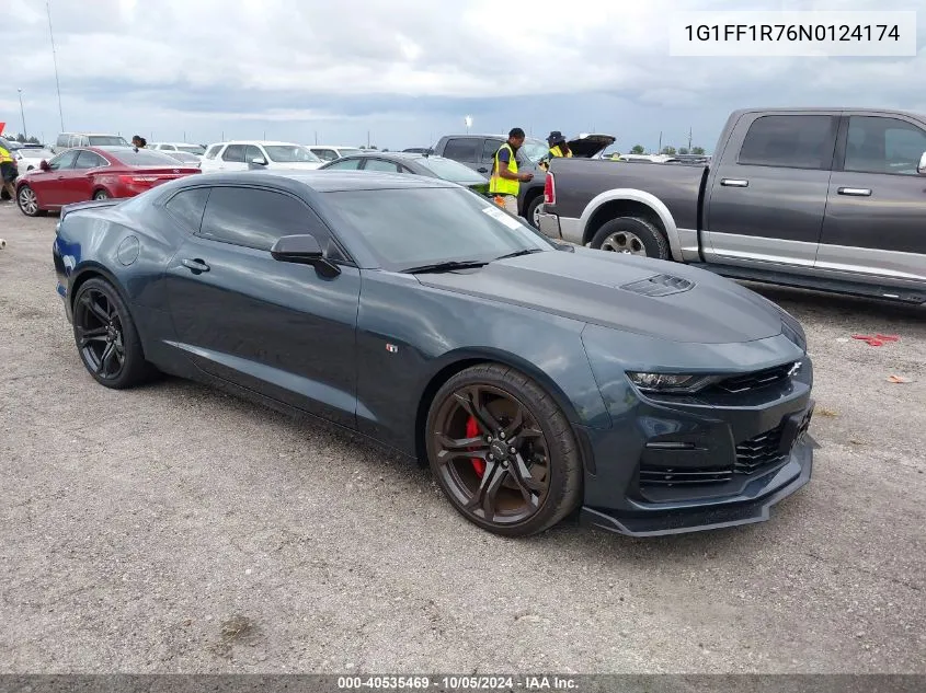 2022 Chevrolet Camaro Rwd 1Ss VIN: 1G1FF1R76N0124174 Lot: 40535469