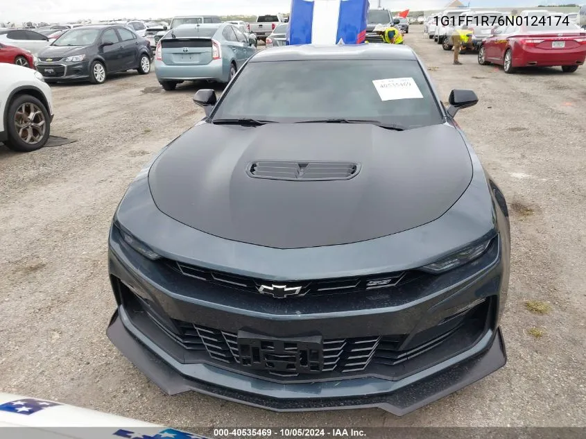 2022 Chevrolet Camaro Rwd 1Ss VIN: 1G1FF1R76N0124174 Lot: 40535469