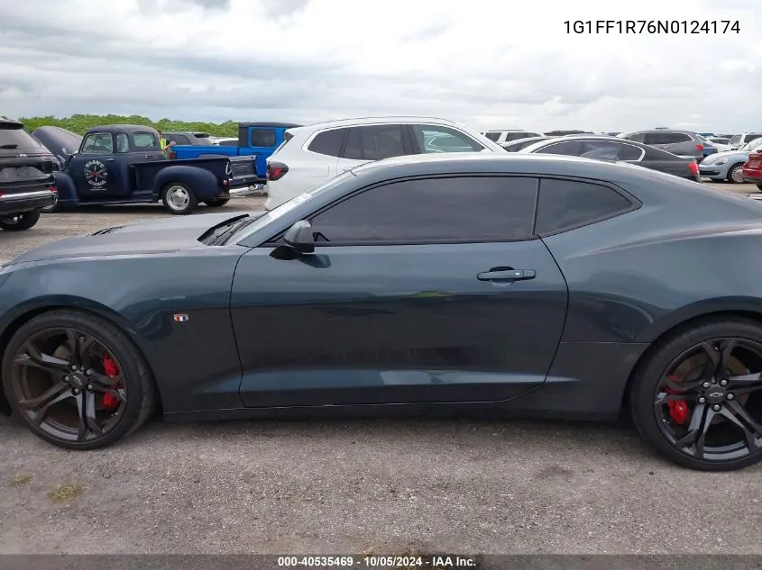 2022 Chevrolet Camaro Rwd 1Ss VIN: 1G1FF1R76N0124174 Lot: 40535469