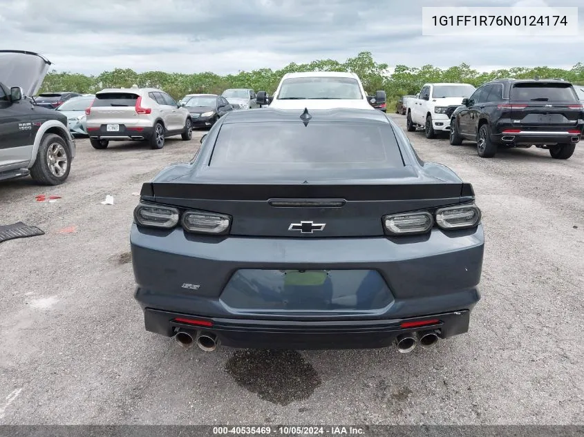 2022 Chevrolet Camaro Rwd 1Ss VIN: 1G1FF1R76N0124174 Lot: 40535469