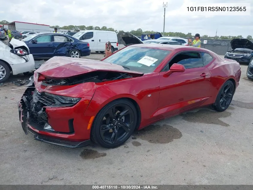 2022 Chevrolet Camaro Rwd 1Lt VIN: 1G1FB1RS5N0123565 Lot: 40715110