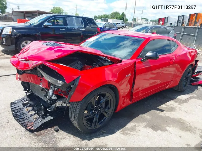 2023 Chevrolet Camaro Rwd Lt1 VIN: 1G1FF1R77P0113297 Lot: 39735044