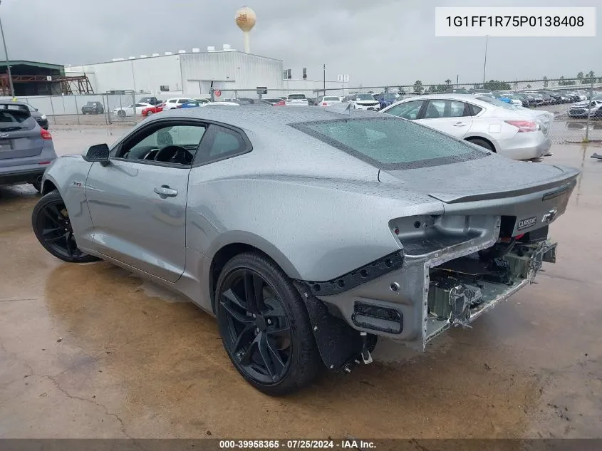 2023 Chevrolet Camaro Rwd Lt1 VIN: 1G1FF1R75P0138408 Lot: 39958365