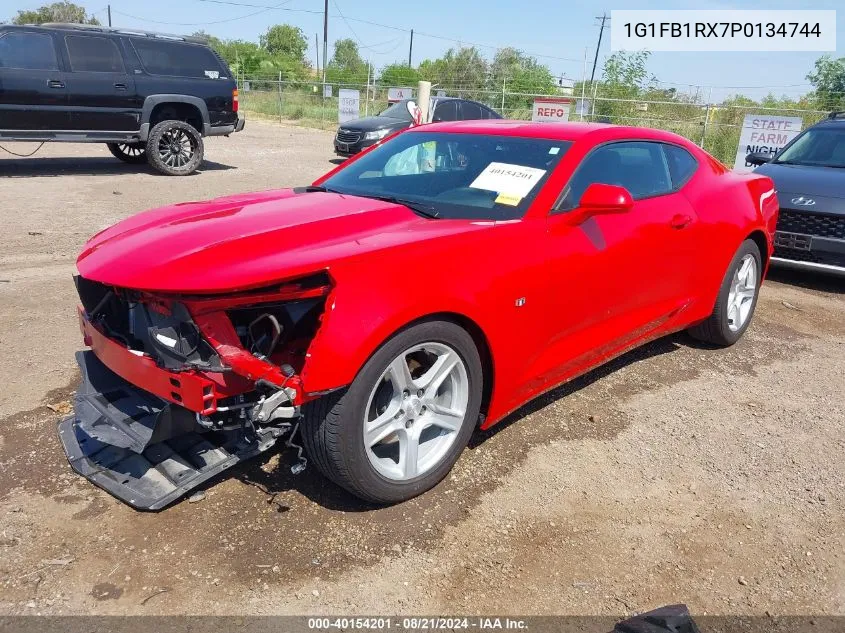 2023 Chevrolet Camaro Rwd 1Lt VIN: 1G1FB1RX7P0134744 Lot: 40154201