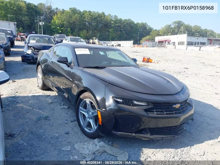 2023 Chevrolet Camaro Rwd 1Lt VIN: 1G1FB1RX6P0158968 Lot: 40205341