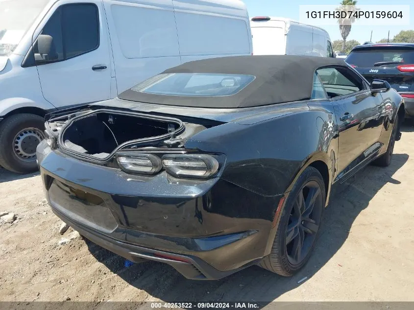 2023 Chevrolet Camaro Rwd 2Ss VIN: 1G1FH3D74P0159604 Lot: 40253522