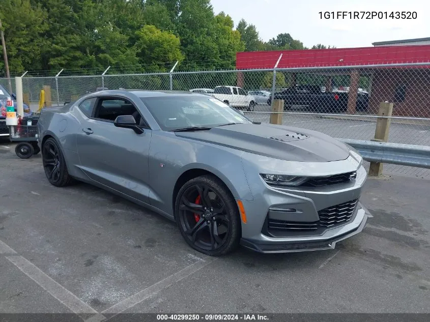 2023 Chevrolet Camaro Rwd 1Ss VIN: 1G1FF1R72P0143520 Lot: 40299250