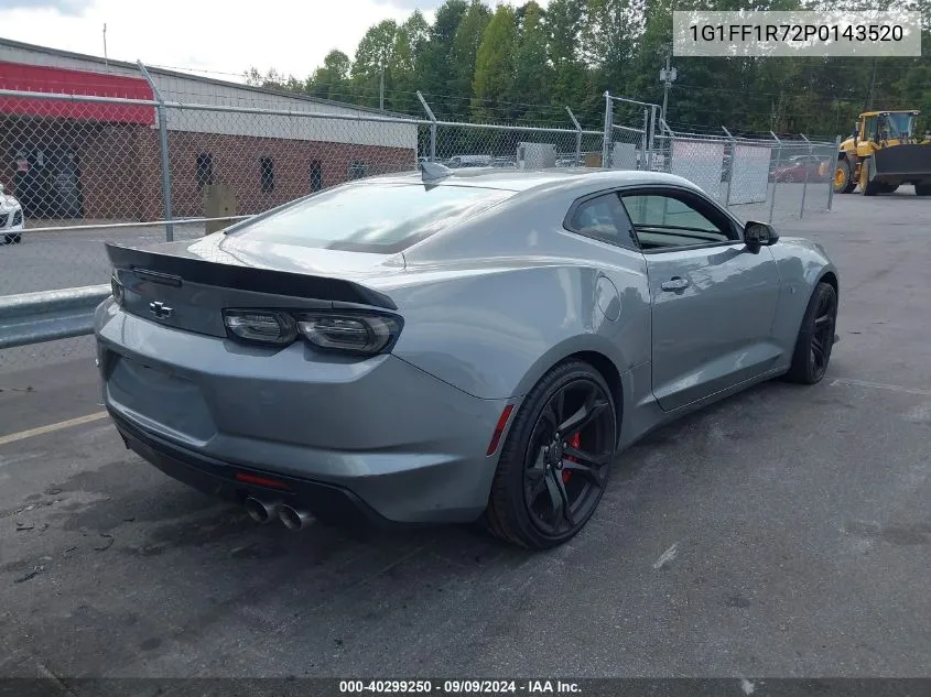 2023 Chevrolet Camaro Rwd 1Ss VIN: 1G1FF1R72P0143520 Lot: 40299250