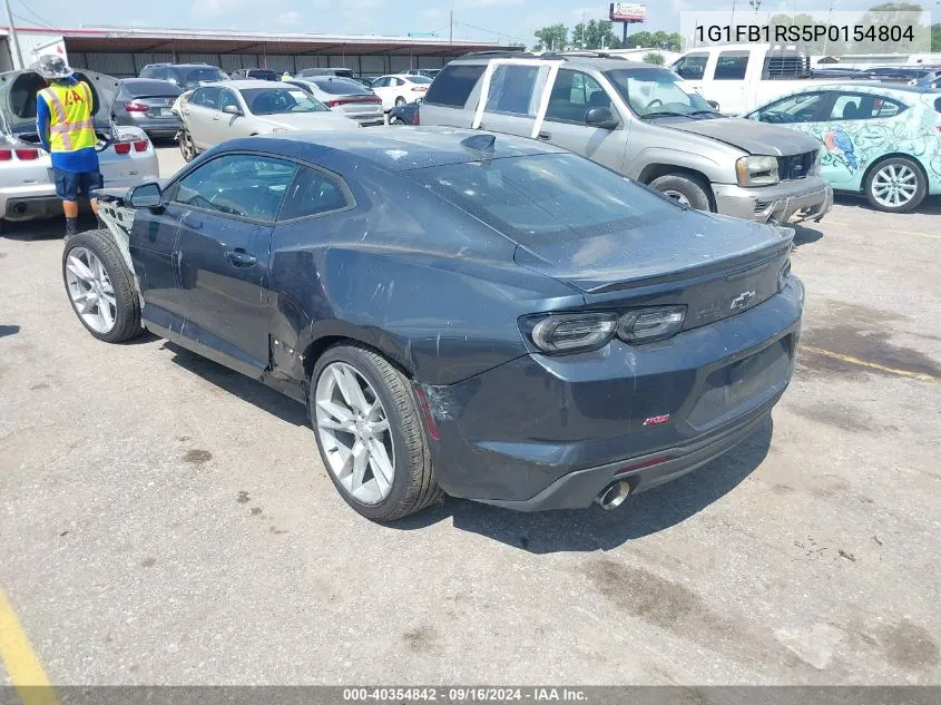 2023 Chevrolet Camaro Ls/Lt VIN: 1G1FB1RS5P0154804 Lot: 40354842