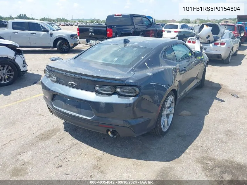 2023 Chevrolet Camaro Ls/Lt VIN: 1G1FB1RS5P0154804 Lot: 40354842