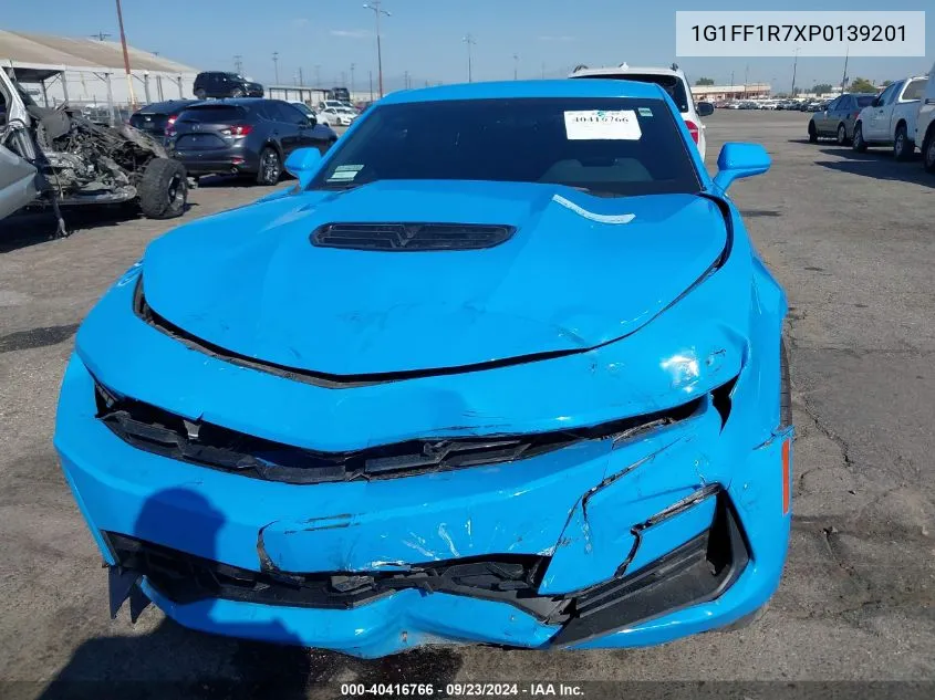 2023 Chevrolet Camaro Rwd 1Ss VIN: 1G1FF1R7XP0139201 Lot: 40416766