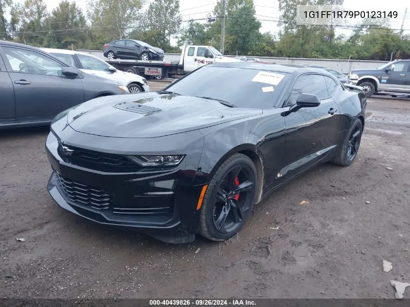 2023 Chevrolet Camaro Lt1/Ss VIN: 1G1FF1R79P0123149 Lot: 40439826