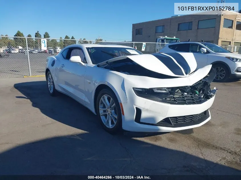 2023 Chevrolet Camaro Rwd 1Ls VIN: 1G1FB1RXXP0152784 Lot: 40464266