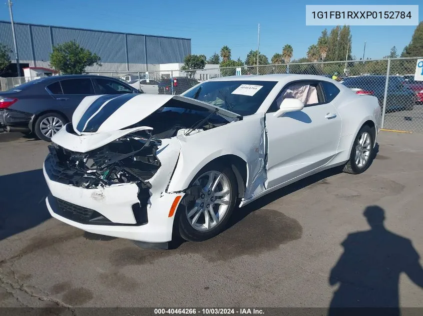 2023 Chevrolet Camaro Rwd 1Ls VIN: 1G1FB1RXXP0152784 Lot: 40464266