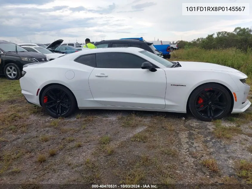 2023 Chevrolet Camaro Rwd 2Lt VIN: 1G1FD1RX8P0145567 Lot: 40470531