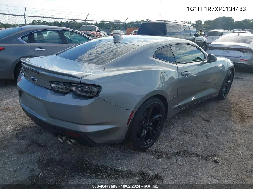 2023 Chevrolet Camaro Rwd Lt1 VIN: 1G1FF1R7XP0134483 Lot: 40477685