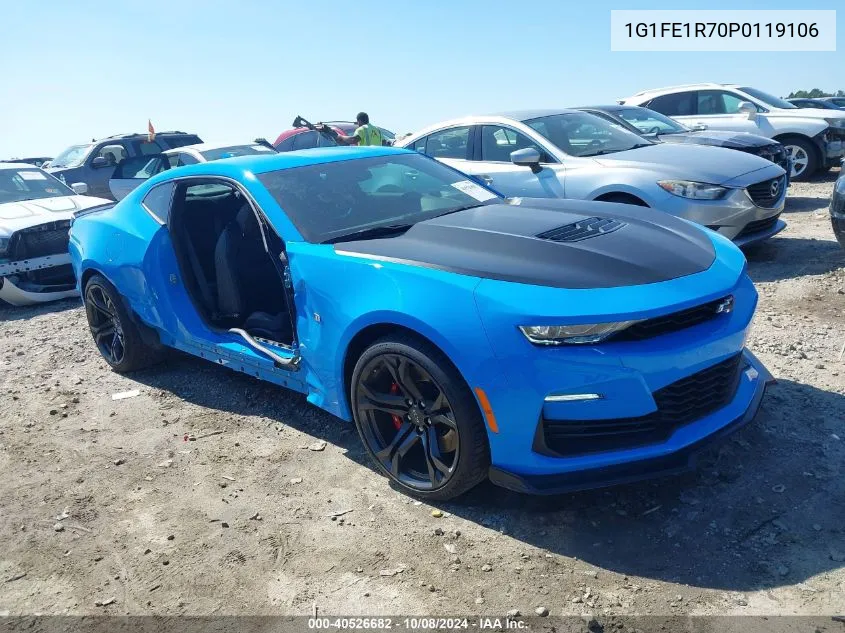 2023 Chevrolet Camaro 1Ss VIN: 1G1FE1R70P0119106 Lot: 40526682