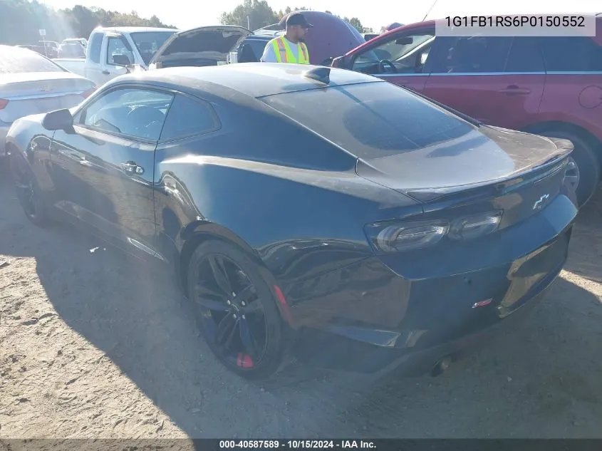 2023 Chevrolet Camaro Rwd 1Lt VIN: 1G1FB1RS6P0150552 Lot: 40587589