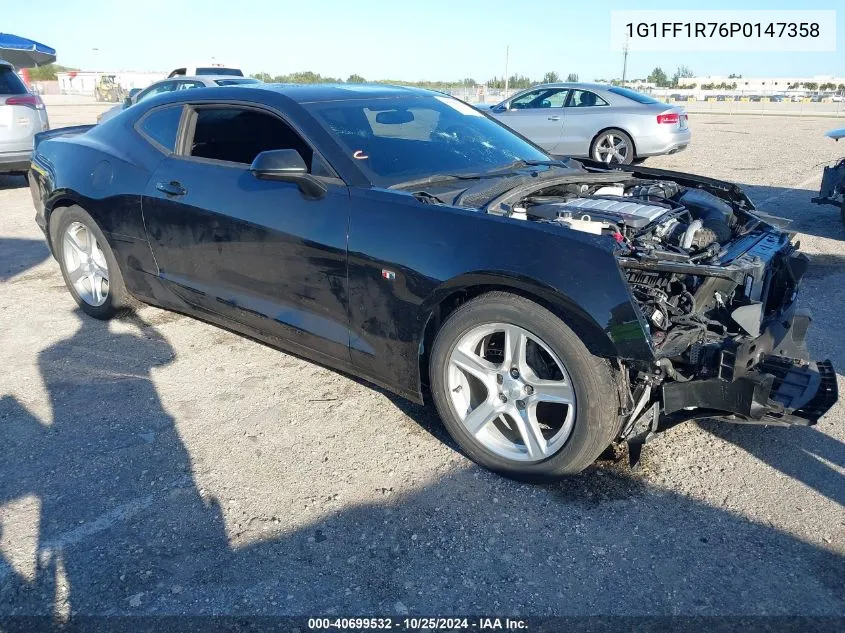 2023 Chevrolet Camaro Rwd 1Ss VIN: 1G1FF1R76P0147358 Lot: 40699532