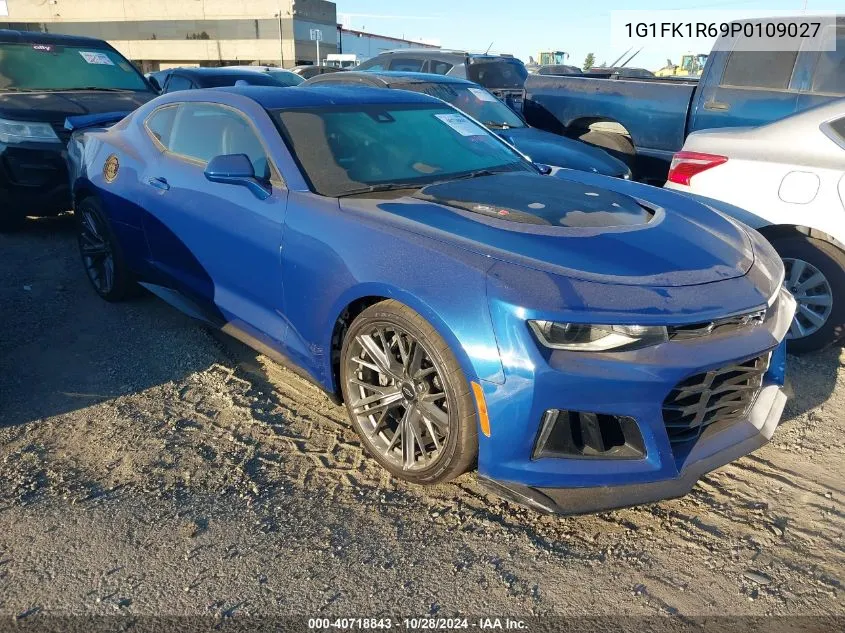 2023 Chevrolet Camaro VIN: 1G1FK1R69P0109027 Lot: 40718843