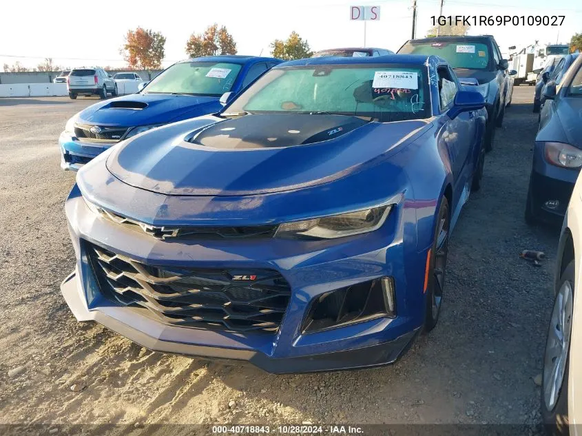 2023 Chevrolet Camaro VIN: 1G1FK1R69P0109027 Lot: 40718843