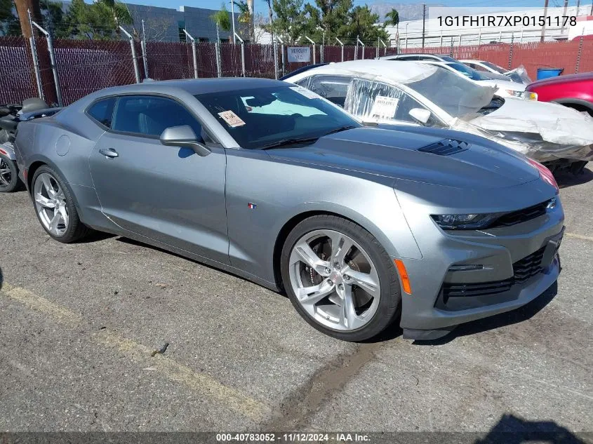 2023 Chevrolet Camaro VIN: 1G1FH1R7XP0151178 Lot: 40783052