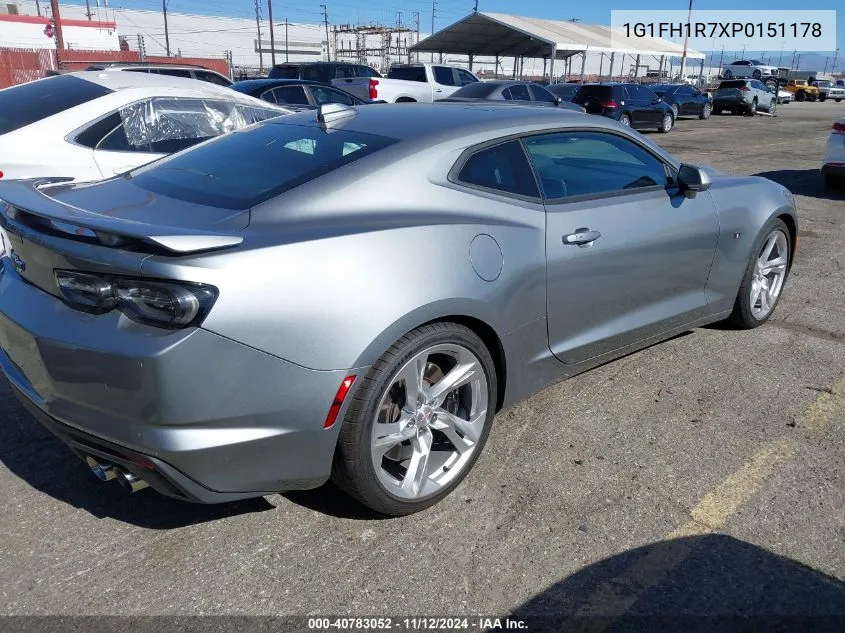 2023 Chevrolet Camaro VIN: 1G1FH1R7XP0151178 Lot: 40783052