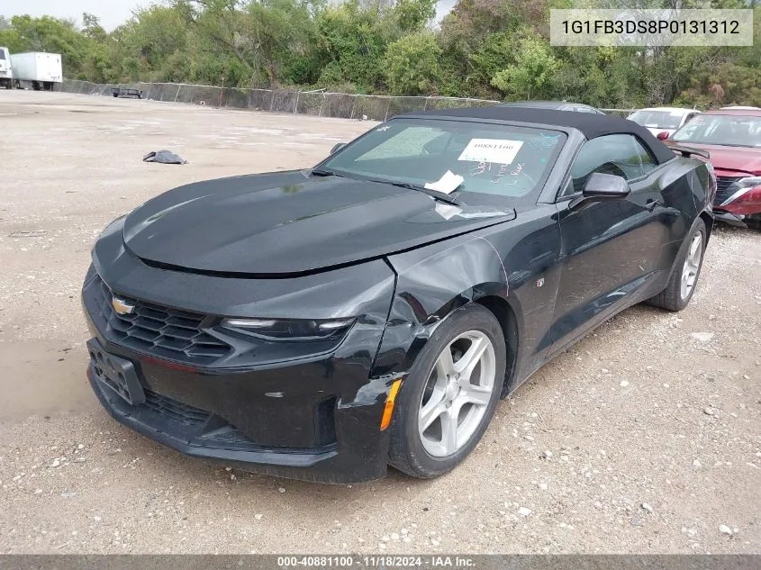 2023 Chevrolet Camaro Ls/Lt VIN: 1G1FB3DS8P0131312 Lot: 40881100