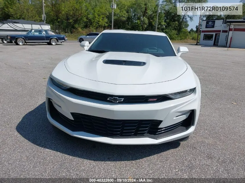 2024 Chevrolet Camaro Ss VIN: 1G1FH1R72R0109574 Lot: 40322800