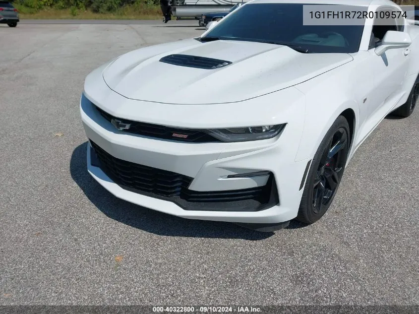 2024 Chevrolet Camaro Ss VIN: 1G1FH1R72R0109574 Lot: 40322800