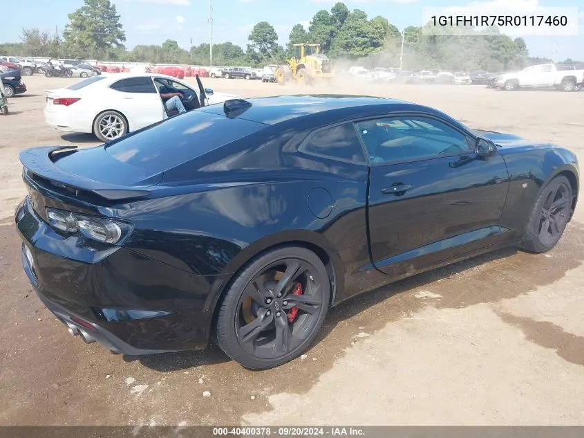 2024 Chevrolet Camaro Rwd 2Ss VIN: 1G1FH1R75R0117460 Lot: 40400378